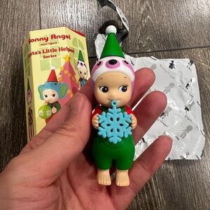 Brand NEW Sonny Angel Santa’s little helper Series mini figure - sloth